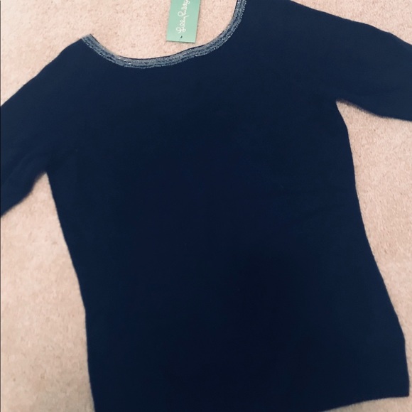 SOLD!! Lilly Pulitzer  CASHMERE size Large NWT - Picture 6 of 7